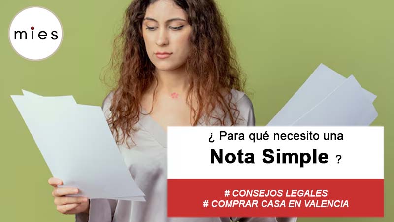 Nota simple, ¿qué es y para qué la necesitamos?